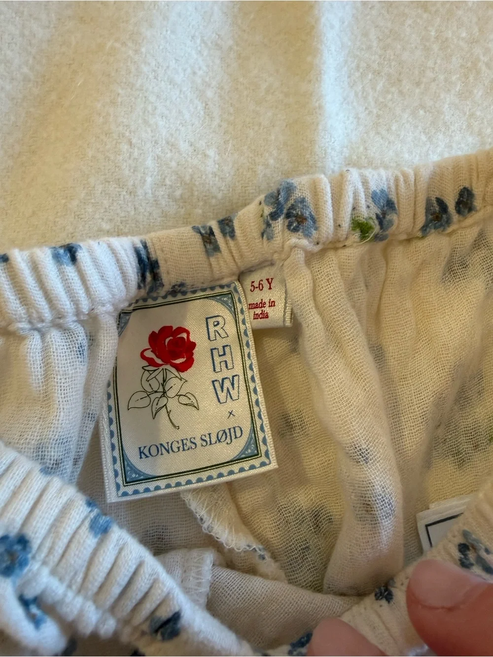 Konges x RHW Girls Floral Set